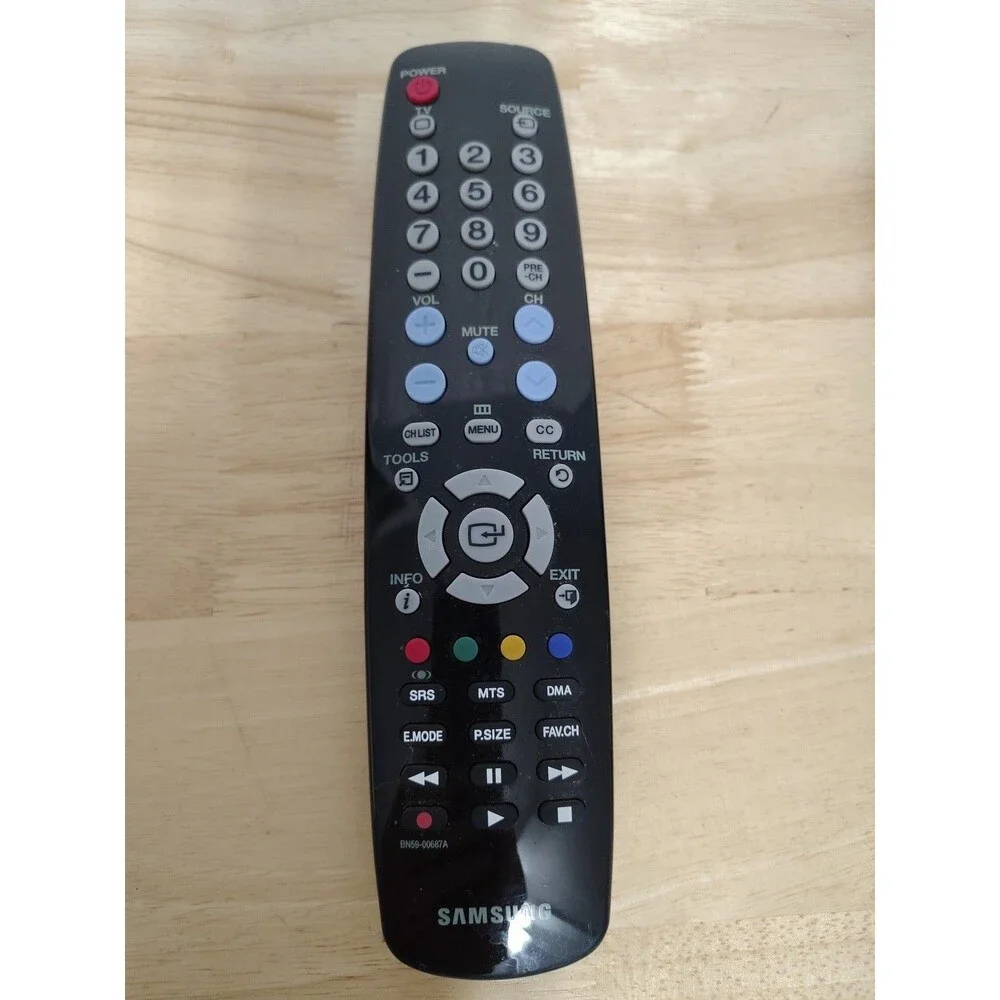 Samsung TV Remote Control BN59-00690A Works Tested. Great Condition